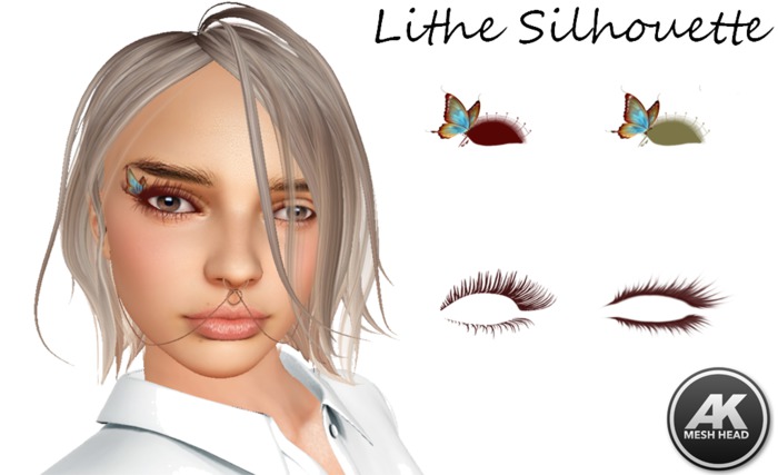 ~LS~ Butterfly & Lashes - Akeruka HUD