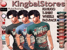 KS OUTFIT HUGO T-SHIRT TWO WHEELS FAT-PACK