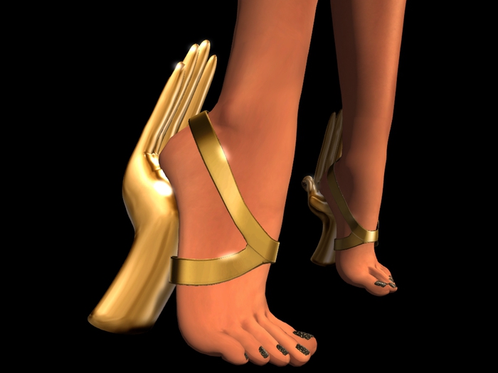 .:S.C:. Handy Heels - Simply Golden DEMO