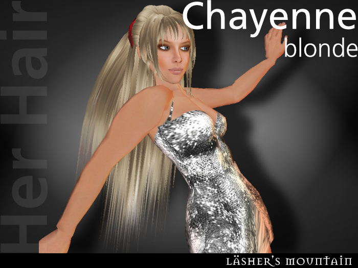 CHAYENNE Blonde Full Volume Flexi Hair With Head Band