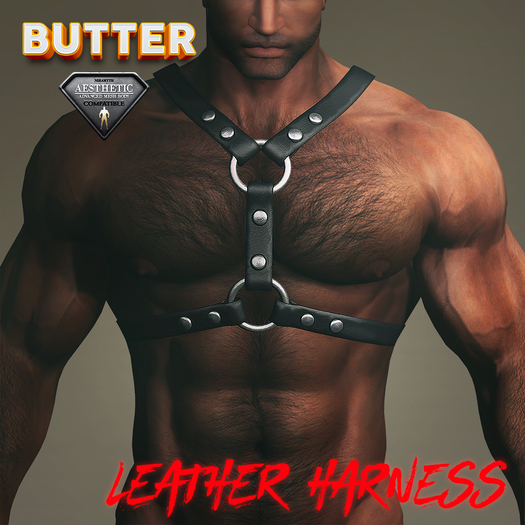 [BUTTER] Leather Harness for Niramyth Aesthetic