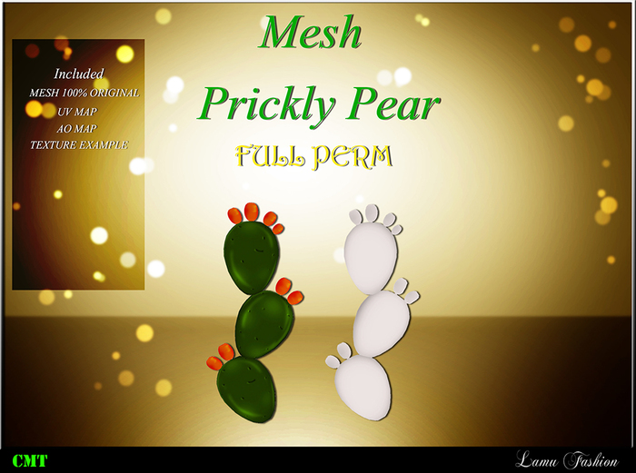 -Lamu Fashion-Mesh Prickly Pear  FULL PERM
