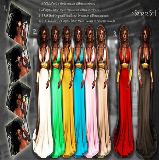[~Sahara'S~] Missandei Dress Blue [RARES] [BOX]