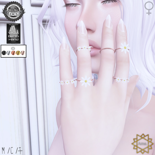 Ama. : DEMO Pick a Daisy Rings