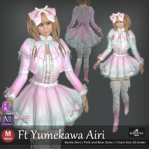 ::: B@R ::: Ft Yumekawa Airi (Bento Skirt)