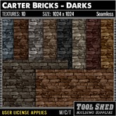 Tool Shed - Carter Bricks - Darks