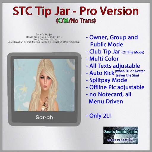 STC Club / DJ TipJar - Pro