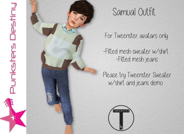 *PD* Samual Outfit tweenster