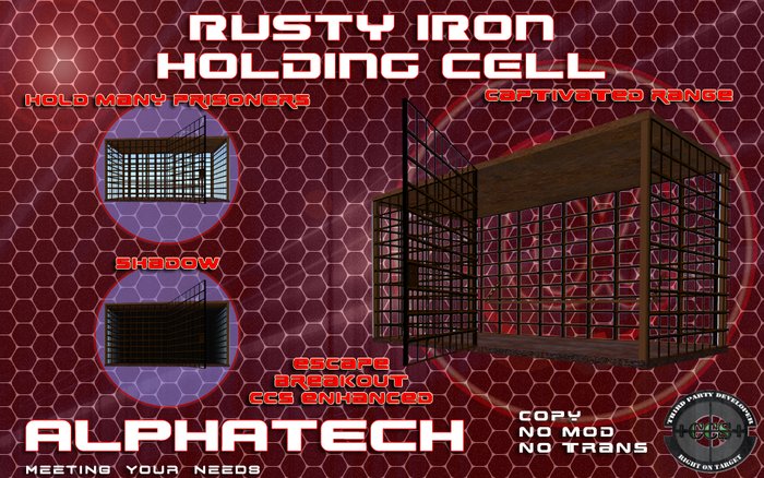 AlphaTech Holding Cage (Rusty) + CCS Enhanced