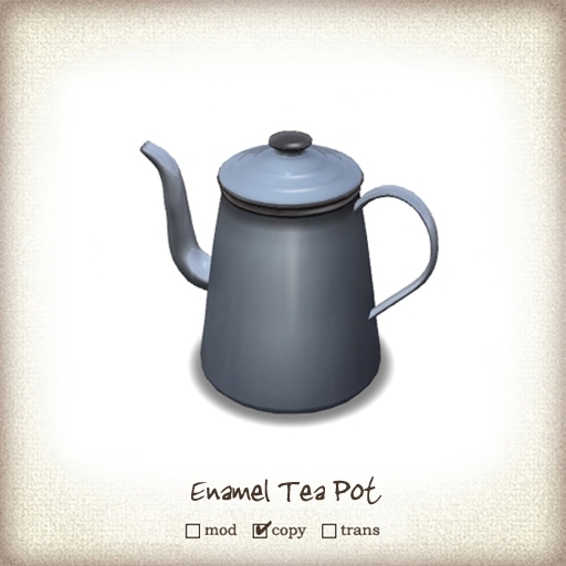 (iTuTu) enamel tea pot
