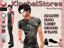 KS OUTFIT HUGO T-SHIRT GROUND & PANTS