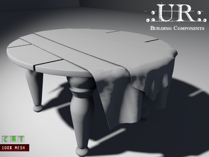 .:UR:. Halloween 2017 - Witch Table (full perm mesh)