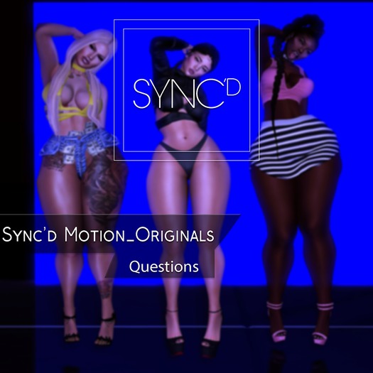 Sync'd Motion__Originals - Questions Pack