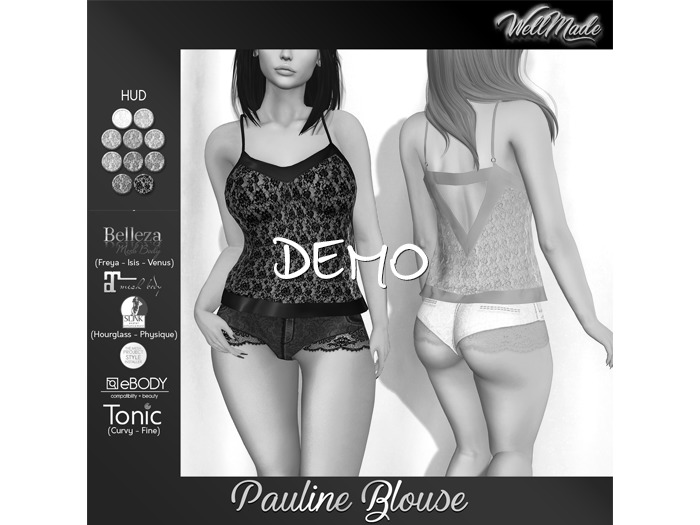 [WellMade] Pauline Blouse DEMO