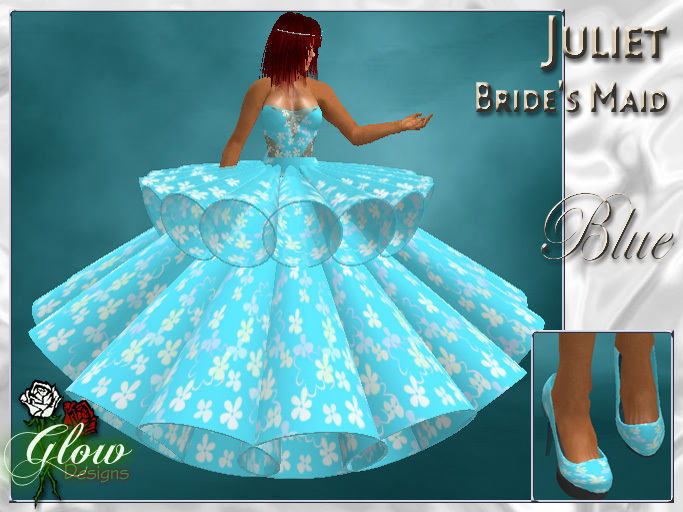 **GD** Wedding Bride's Maid Juliet (Blue) (Boxed)