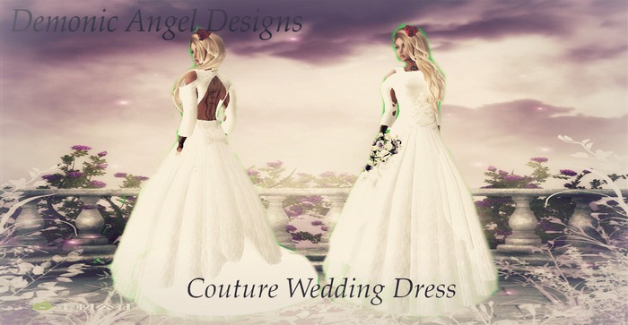 .::D.A.D::. Couture Wedding Dress {BOXED}