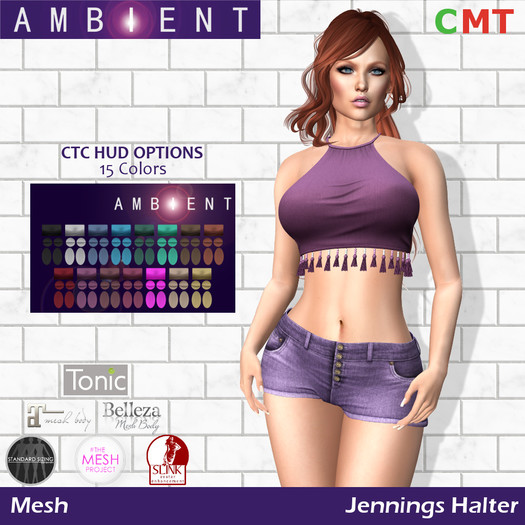 [AMBI] Mesh Jennings Halter (BOXED)