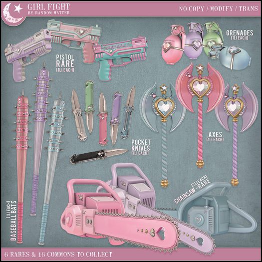 .random.Matter. - Girl Fight - Grenade [Blue]