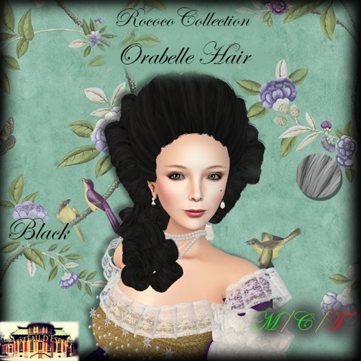 ~CdE~ Rococo Orabelle Hair BLACK