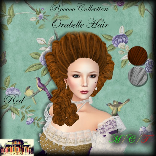 ~CdE~ Rococo Orabelle Hair RED