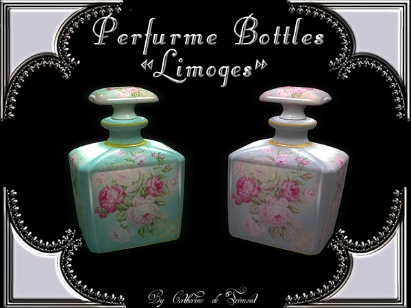 "CdT" Perfume Bottles "Limoges"