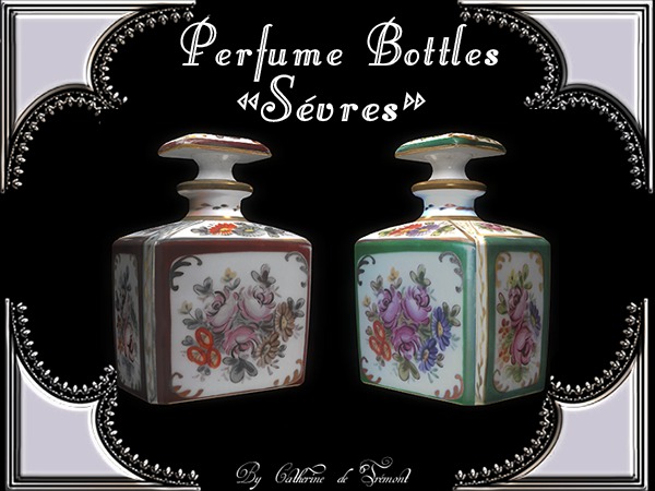 "CdT" Perfume Bottles "Sevres"