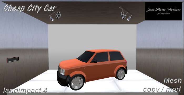 Cheap City Car mesh