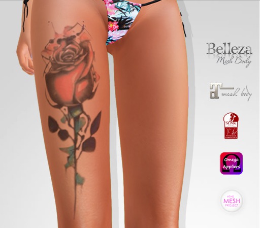 TSB ::: Tattoo Drop of a rose