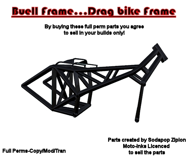 BuellFrame Drag Bike frame