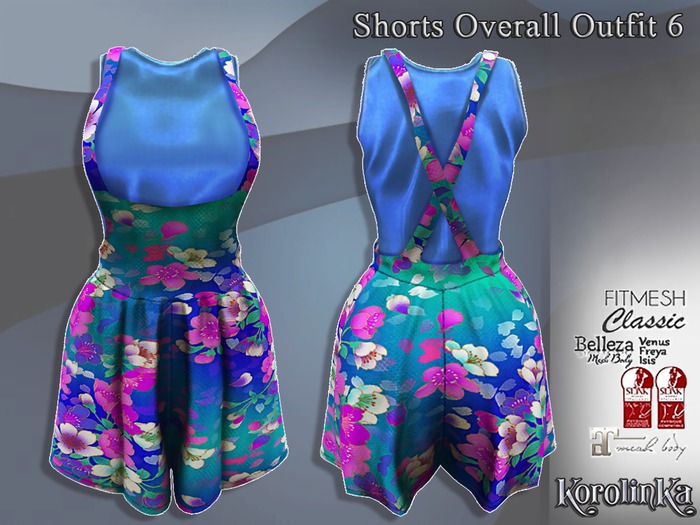 Shorts Overall Outfit 6