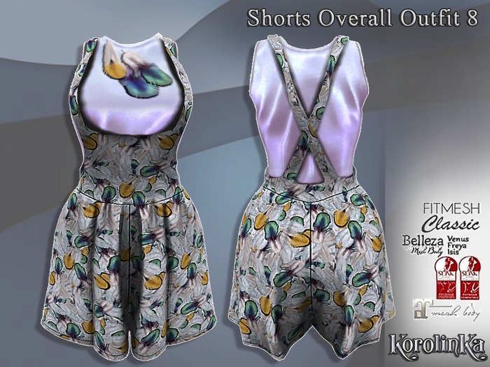 Shorts Overall Outfit 8