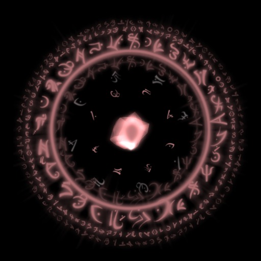 {Papillon} Medium Floating Ward Runestone