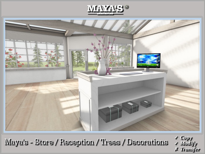 Mayas - Store / Reception / Trees / Decorations
