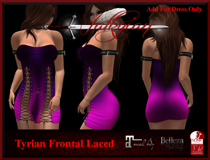 ~Valkyrian~Tyrian Frontal Laced Mini - Lara (BOXED)