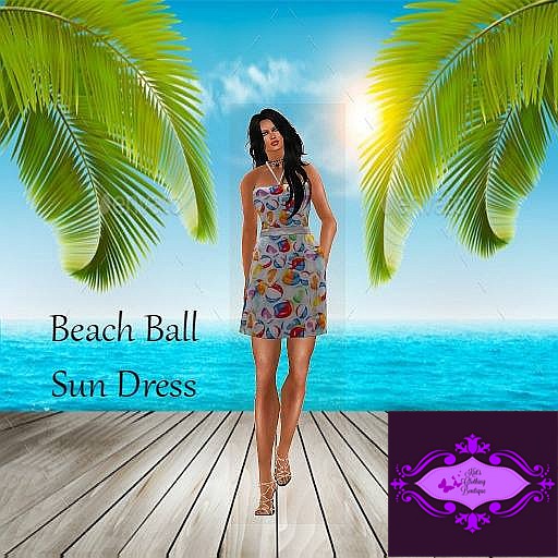~KCB~ Beach Ball Sun Dress