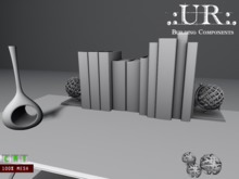 .:UR:. Mid-century Modern Living - Decor I (full perm mesh)