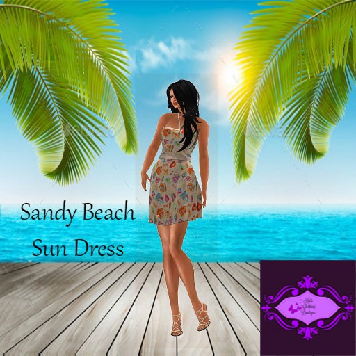~KCB~ Sandy Beach Sun Dress