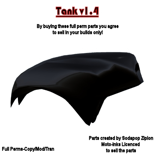 Motorcycle tank v.1-4