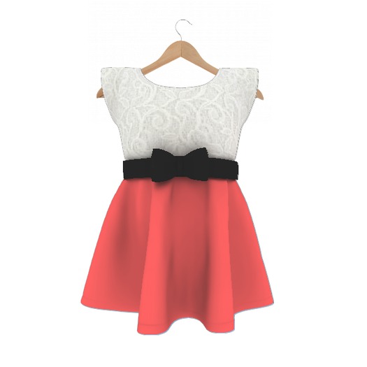 *~. Cute Baby .~*  Satin Dress - Red