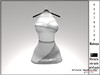 Dress grisy white mp