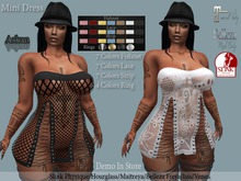 .::Arkan::. Mini Dress Laced Slink/Maitreya/Belleza