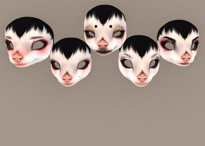 box of head textures