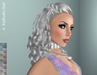 FaiRodis Silvia hair silver colors+decoration pack