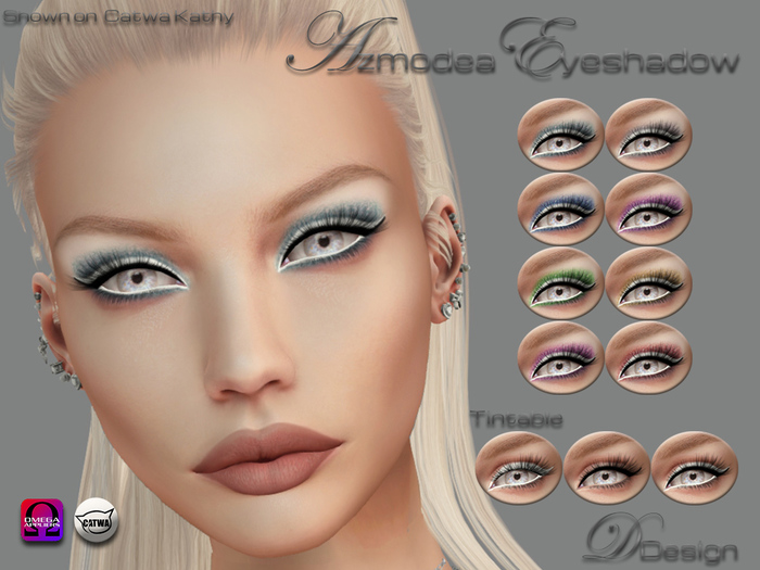 Azmodea Eyeshadow Demo Box (wear)