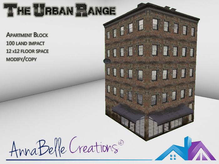Annabelle Creations - The Urban Range - Apartment block BOX