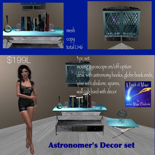 Astronomer's Decor Set -Crate