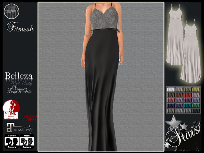 Stars - Classic, Maitreya, Slink, Belleza - Glamyr dress