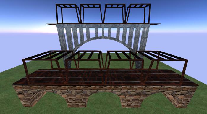 Mesh Rail Bridges - 2 Styles - Full Modify
