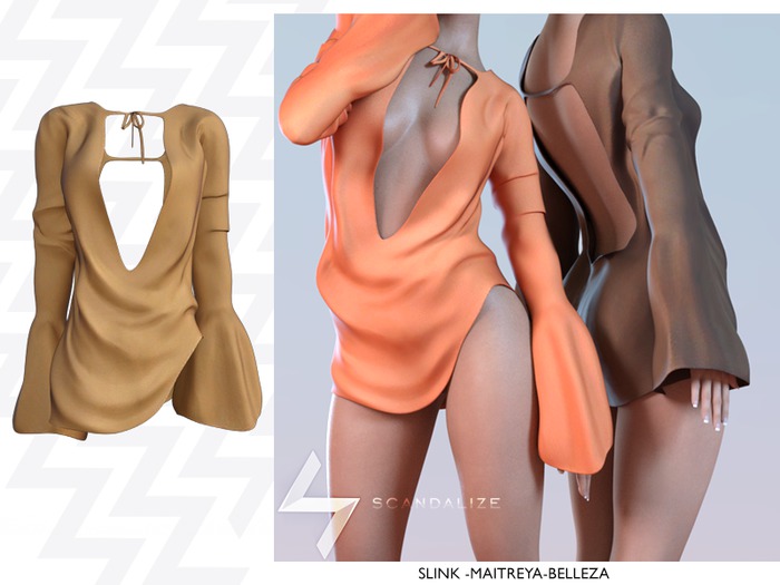 Scandalize. Aqua. Gold