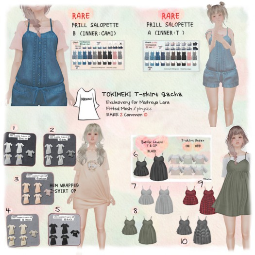 Mikunch Bustier layerd T & OP (box red) 9